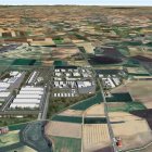 Recreación en vista aérea del ámbito del PRAT “Zamora Norte”