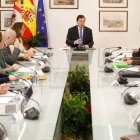 El presidente de la Junta de Castilla y León, Alfonso Fernández Mañueco, mantiene un encuentro con las organizaciones profesionales agrarias de la Comunidad.