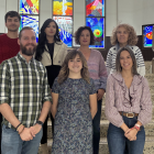 Los investigadores del proyecto PHYBIOMED Marcos Rojo, Nana Nhhala, Penélope García, María Luz Centeno, Asier Largo, Pilar Carrancio Jato y Carlota Cerezo.