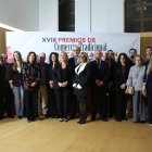 La consejera de Industria, Comercio y Empleo, Leticia García, preside la ceremonia de entrega de los Premios del Comercio Tradicional de Castilla y León.