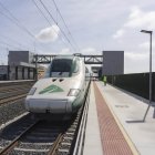 Estación de Alta Velocidad de Medina del Campo en una imagen de archivo