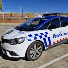 Vehículo de la Policía Local de Palencia.