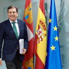 El consejero de Economía y Hacienda y portavoz, Carlos Fernández Carriedo, comparece en rueda de prensa posterior al Consejo de Gobierno.