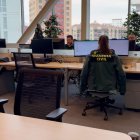 Varios agentes de la Guardia Civil