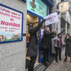 Dos series del cuarto premio vendido en la administración número 12 de Burgos