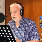 Leo Harlem durante la grabación de 'Castilla y León, mucha historia que contar'.