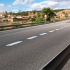 Nacional 122, a altura del kilómetro 288 en la provincia de Burgos, en una imagen de archivo.