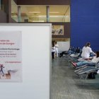 Imagen de archivo de una maratón de donaciones de sangre en el Río Hortega. ICAL