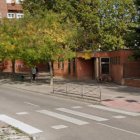 Paso de cebra en la calle Canales, en Burgos