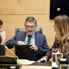 José Ángel Arranz comparece ante la Comisión de Medio Ambiente, Vivienda y Ordenación del Territorio de las Cortes.