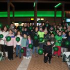 Sergio Liébana, rodeado de amigos y familiares.