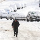 Temporal de nieve en Guijuelo (Salamanca)