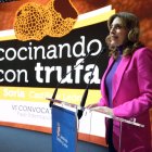 La viceconsejera de Acción Cultural, Mar Sancho, presenta en FITUR, el VI Concurso Internacional ‘Cocinando con Trufa’