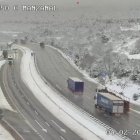 Imagen facilitada por la DGT en Manzanal.