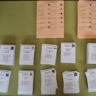 Papeletas de las elecciones a las Cortes Generales