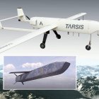 Unidades 'Tarsis' y 'Valero', dos modelos de dron que se fabricarán en las plantas de Valladolid y León.