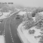 SG-615, una de las carreteras cortadas por los efectos de la borrasca Oriana