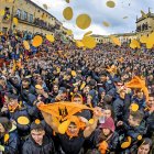 Celebración de el comienzo del Carnaval del Toro con ‘El Campanazo’ en Ciudad Rodrigo