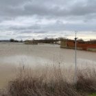 Crecida del río Duero a su paso por Toro (Zamora)
