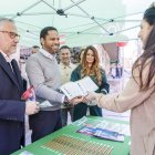 El secretario general de Vox, Ignacio Garriga, y el candidato a la Junta por la formación, Carlos Pollán