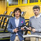 Diego Fernández y David Jerves, investigadores que han trabajado en el estudio con los deportistas de crossfit.