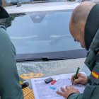 Agentes de la Guardia Civil en el operativo de búsqueda.