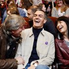 Carlos Martínez, Pedro Sánchez y Ana Redondo.