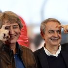 Carlos Martínez y José Luis Rodríguez Zapatero.