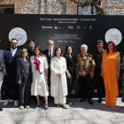María Petit y Santiago Aparicio en la inauguración de la Pasarela deAtelier Couture en Madrid