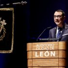 El pregonero de la Semana Santa de León, Carlos García Rioja.