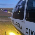 Helicóptero del operativo de búsqueda.
