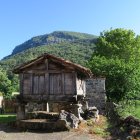 Un hórreo en Santa Marina de Valdeón en una imagen de archivo