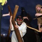 Representación del Viacrucis de Jiménez de Jamuz