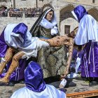 Acto del Desenclavo de la Cruz de la Semana Santa de Burgos