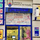 Administración 'El Pulpo de la Suerte', que vendió algunos de los décimos premiados.