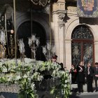 La procesión de la Soledad de la Virgen de la Semana Santa de Palencia.