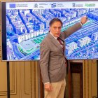 El alcalde de Salamanca, Carlos García Carbayo, en la presentación del proyecto.