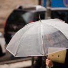 Un episodio de lluvia en una imagen de archivo