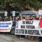 Las plataformas por la Sanidad Pública de Ávila se concentrar por el Día Mundial de la Salud.