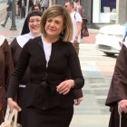 09/04/2026 VÍDEO: Dos exmonjas de Belorado aseguran que cuidaron "fenomenal" a religiosas mayores y no se apropiaron de su dinero.

Dos exmonjas clarisas del monasterio de Belorado (Burgos) Sor Sión y Sor Israel, que han sido citadas a declarar como investigadas este jueves ante el Juzgado de instrucción número 5 de Bilbao, han asegurado a la entrada del Palacio de Justicia que cuidaron "fenomenal" de las religiosas mayores que fueron trasladadas al convento de Orduña, y han negado que se apropiaran de su dinero.

POLITICA AUTONOMÍAS