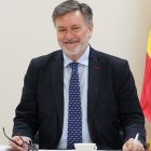 Francisco Vázquez, en una imagen de archivo durante una reunión de la Mesa de las Cortes de Castilla y León.