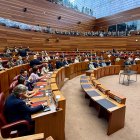 Sesión constitutiva de las Cortes de Castilla y León de la XII Legislatura.