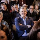 Javier Antón, entre el público en el último pleno de Carlos Martínez como alcalde de Soria.