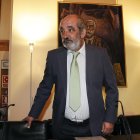 Santos Llamas, en una imagen cuando era presidente de Caja España.