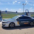 La Guardia Civil en el lugar de los hechos en Torquemada (Palencia)