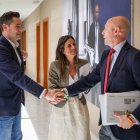 DANIEL DE LA ROSA, NURIA RUBIO Y CARLOS MENÉNDEZ