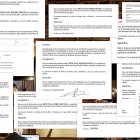 Documentos de las renuncias de concejales del PSOE en Soria.