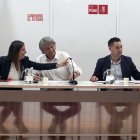 Nuria Rubio, Carlos Martínez y Daniel de la Rosa
