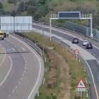 La A-6 cortada en sentido Madrid.