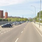 Avenida de la Merced, en Salamanca, donde se produjo el accidente